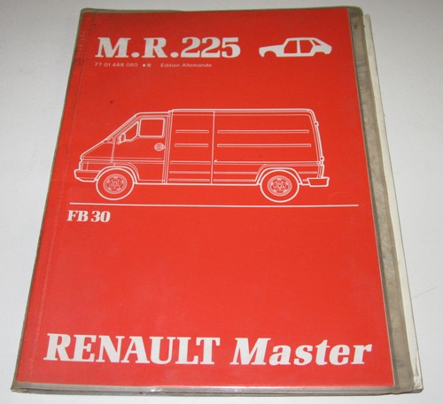 Werkstatthandbuch renault - renault, r