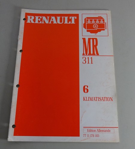 Werkstatthandbuch nachtrag - werkstatthandbuch,