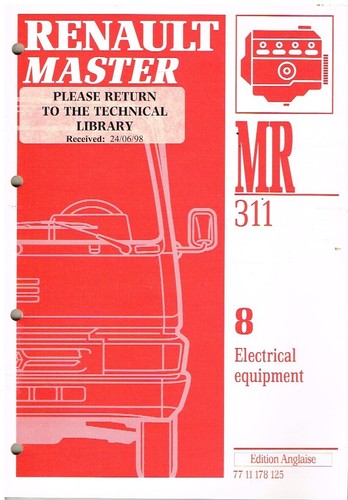 Renault master mk1 elektrik - renault,